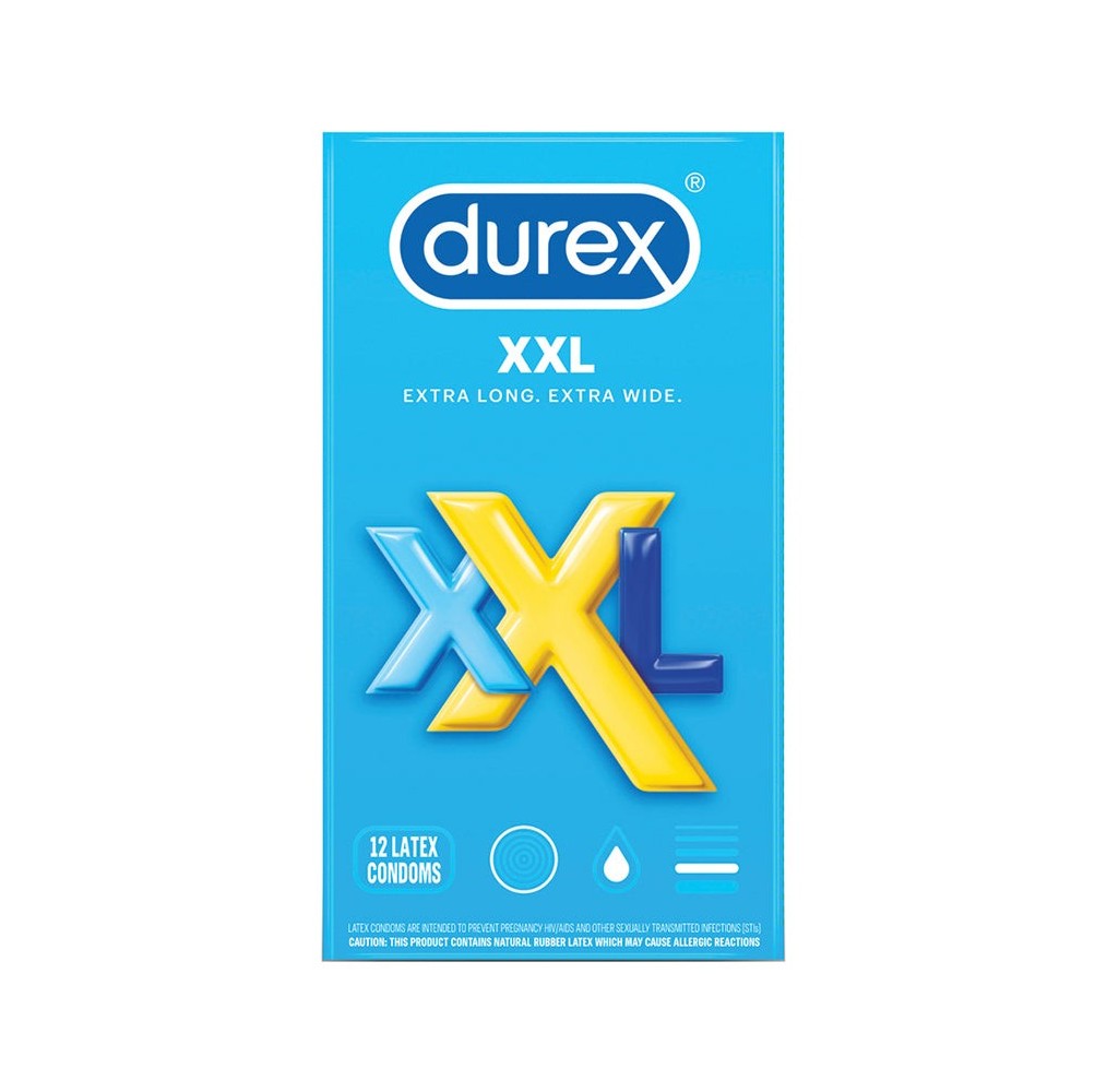 Durex XXL Condoms (12 Pack)